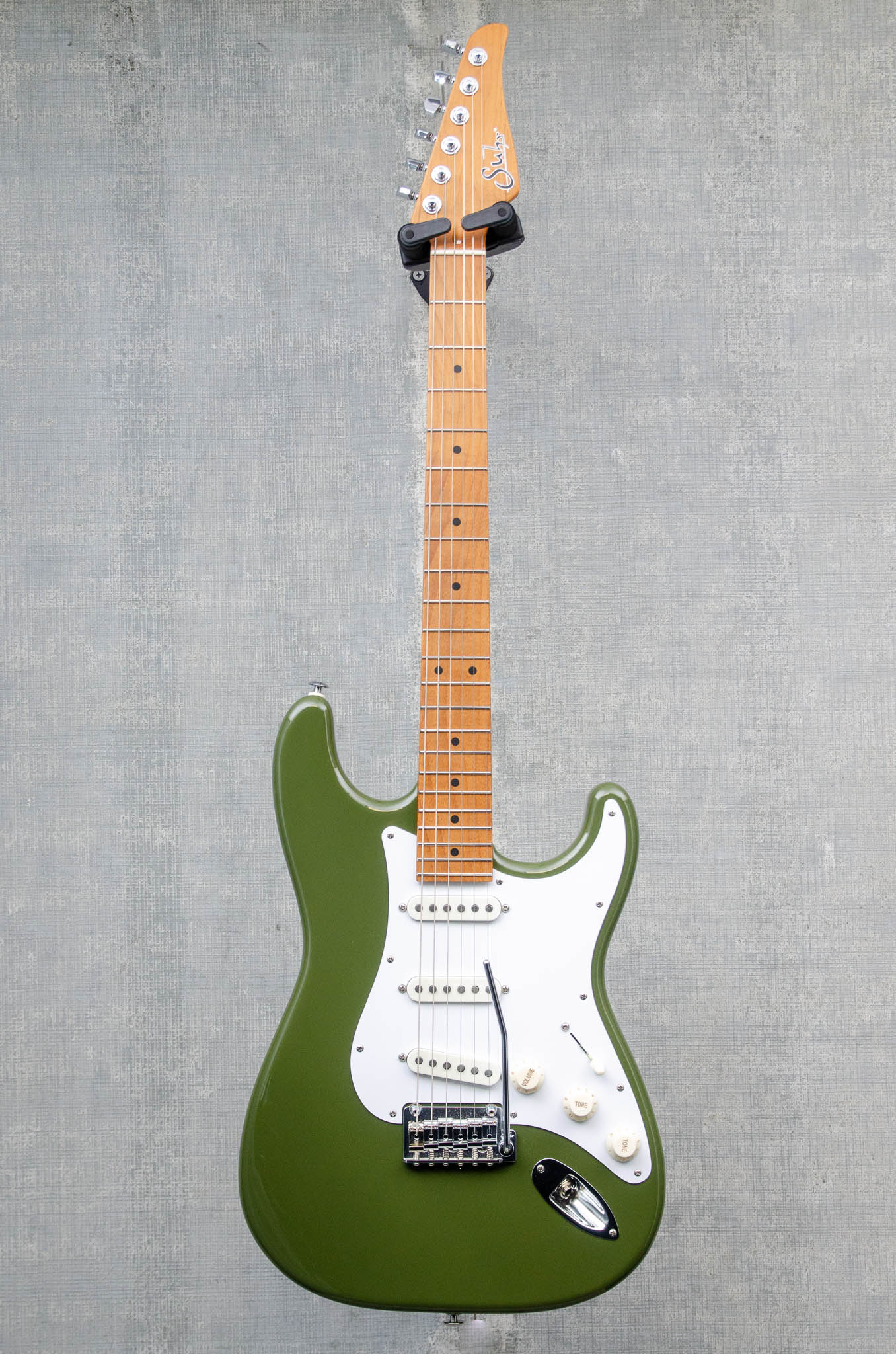 Used Suhr Custom Classic SSS- Forest Green