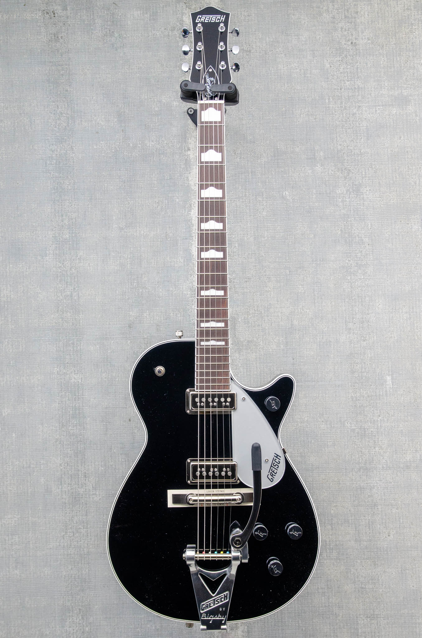 Gretsch G6128T-GH George Harrison Signature Duo Jet with Bigsby Black Guitar