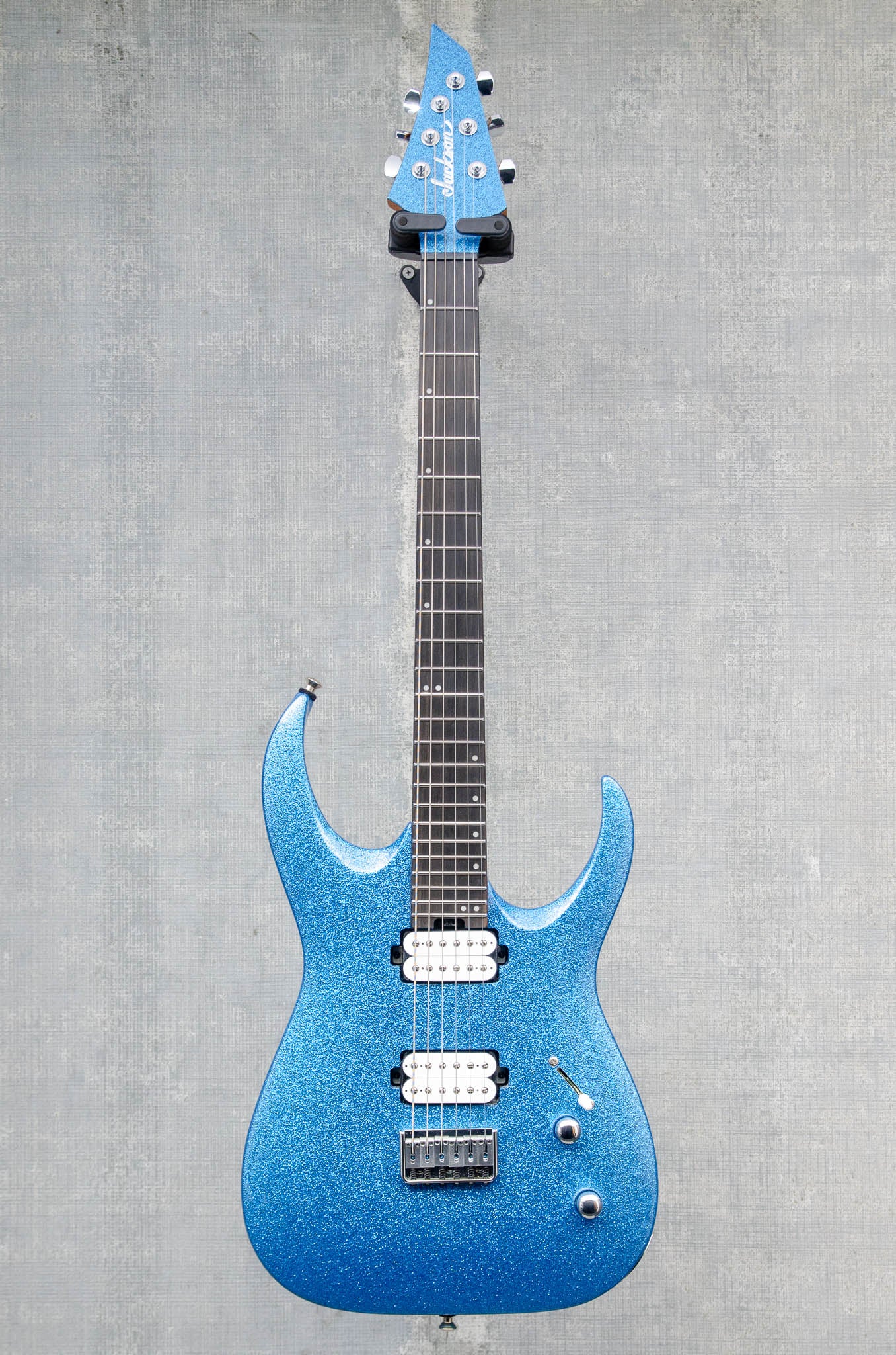 Jackson  Pro Series Signature Misha Mansoor Juggernaut HT6 Blue Sparkle MINT