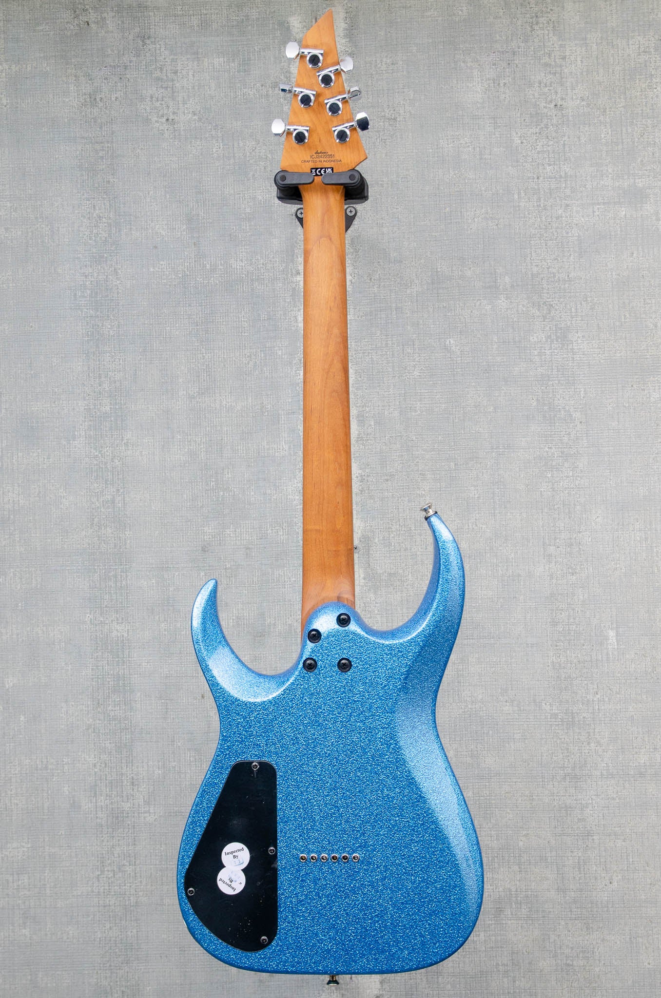 Jackson  Pro Series Signature Misha Mansoor Juggernaut HT6 Blue Sparkle MINT