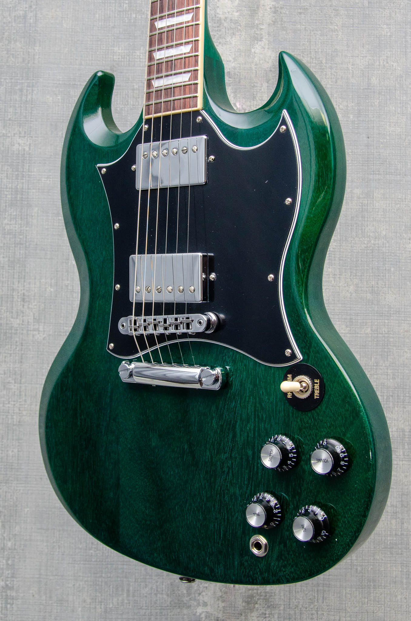Used Gibson SG Standard Custom Color Translucent Teal
