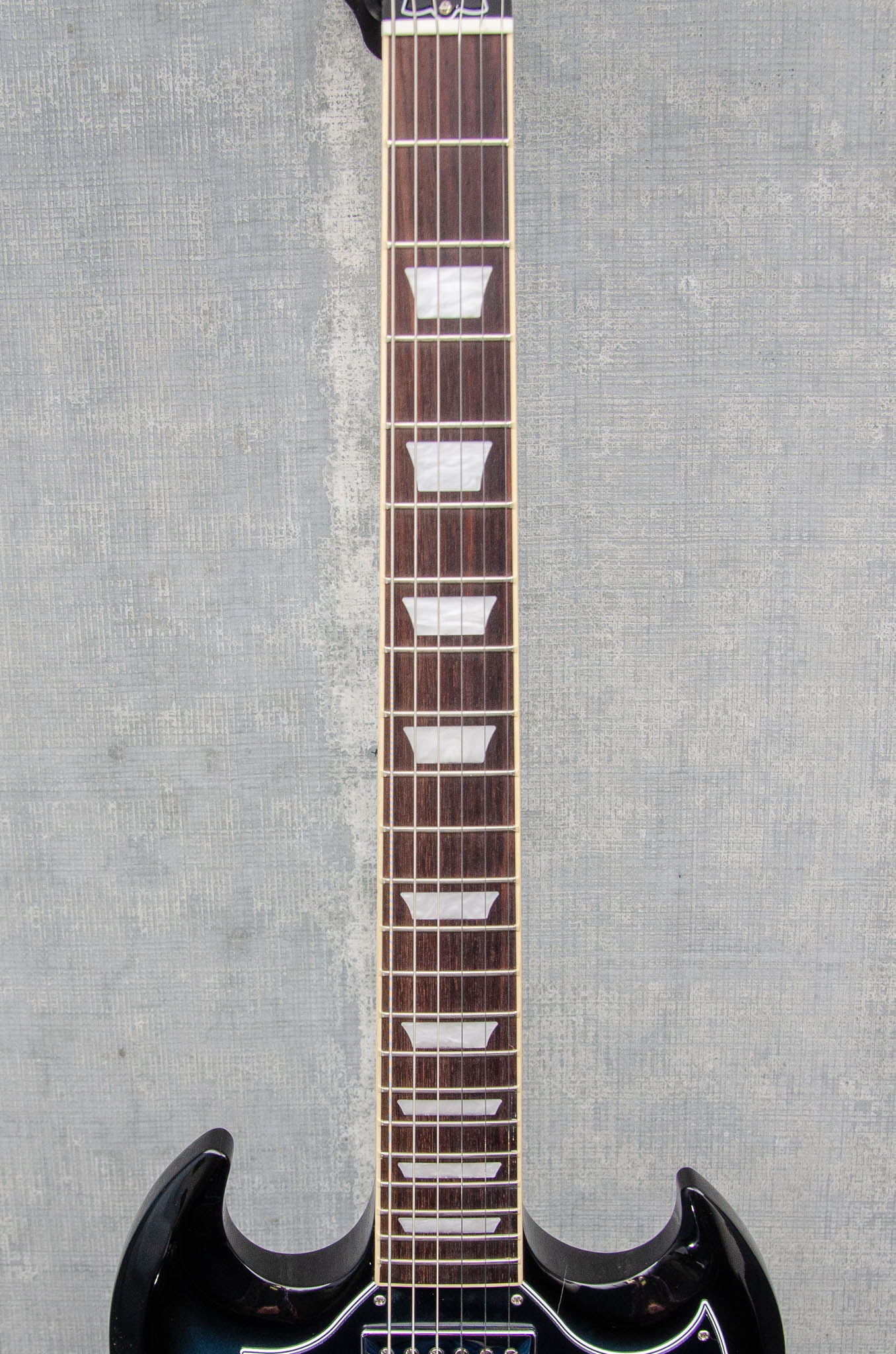 Used Gibson SG Standard Custom Color Pelham Blue Burst