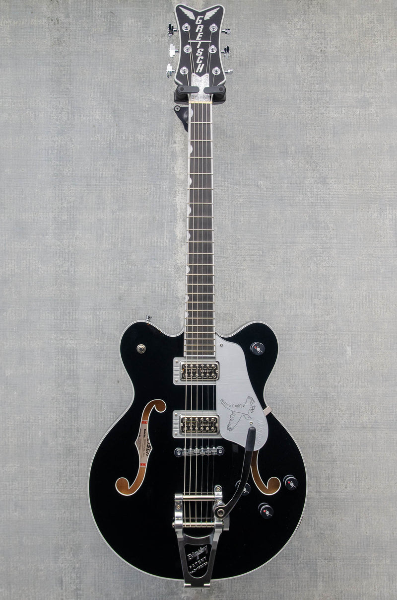 Gretsch G6636TSL Players Edition Silver Falcon w/String-Thru Bigsby Black