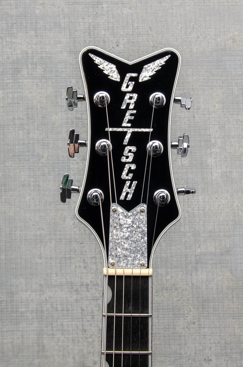 Gretsch G6636TSL Players Edition Silver Falcon w/String-Thru Bigsby Black