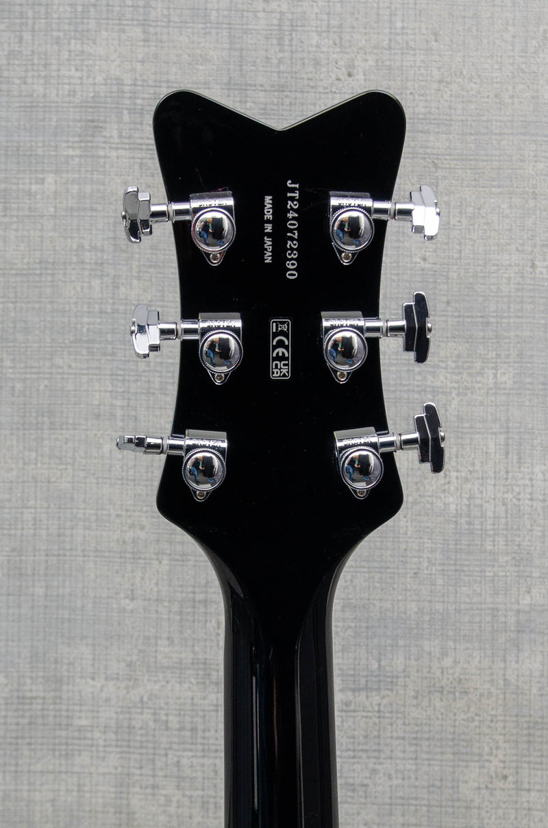 Gretsch G6636TSL Players Edition Silver Falcon w/String-Thru Bigsby Black