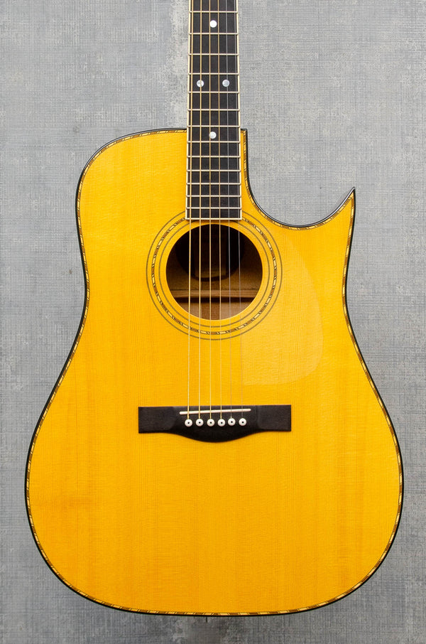 Used David Webber Dreadnought Cutaway Acoustic (1990)