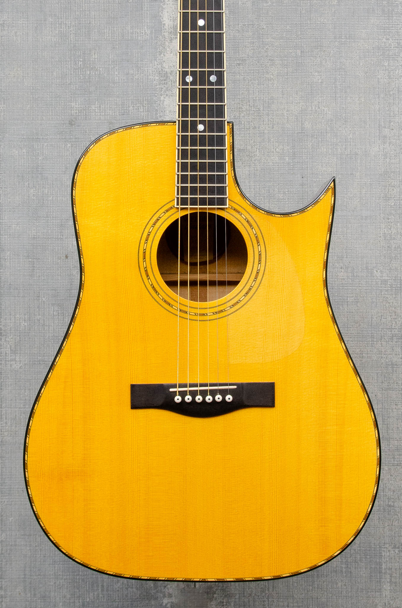 Used David Webber Dreadnought Cutaway Acoustic (1990)