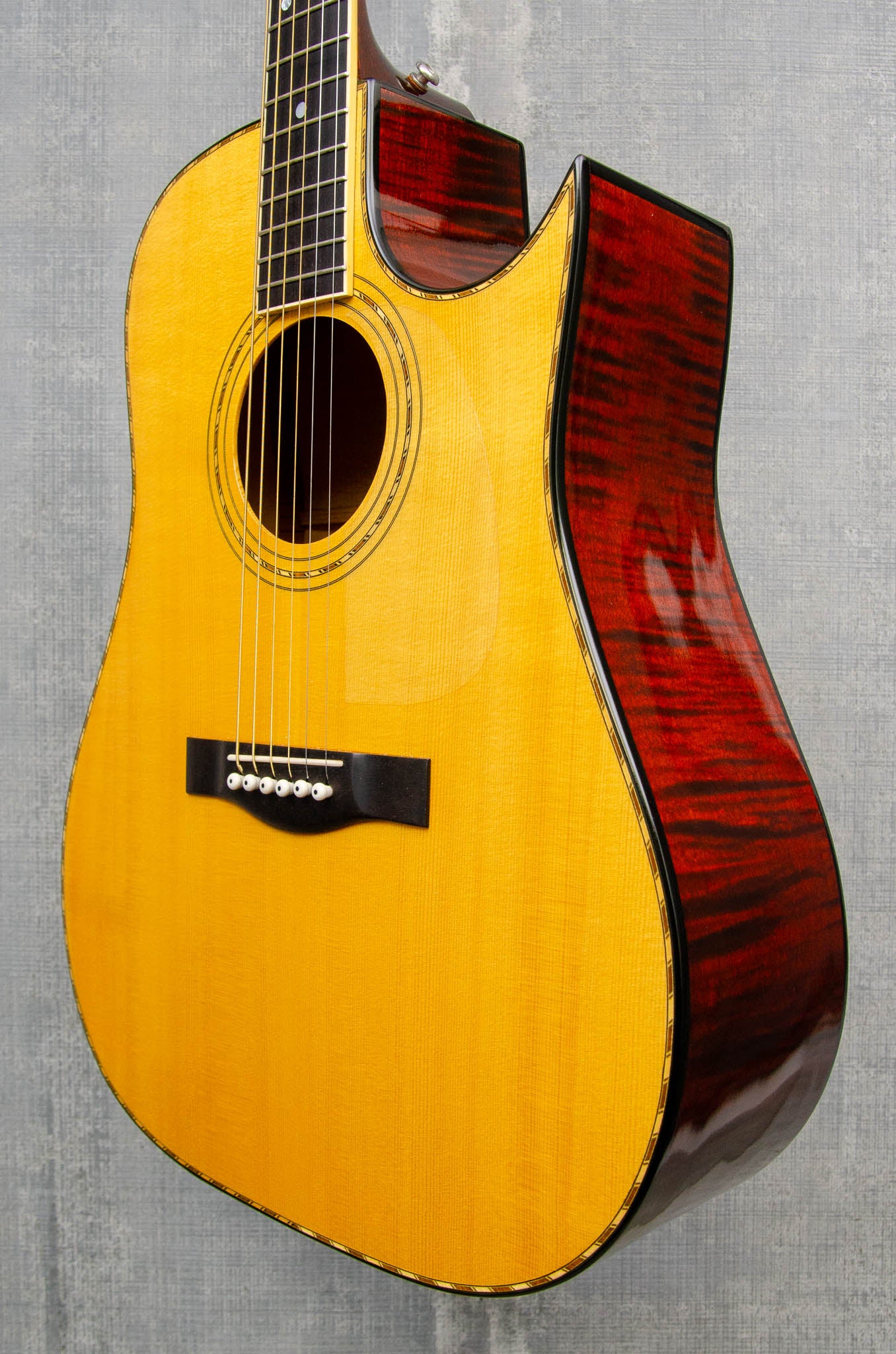 Used David Webber Dreadnought Cutaway Acoustic (1990)