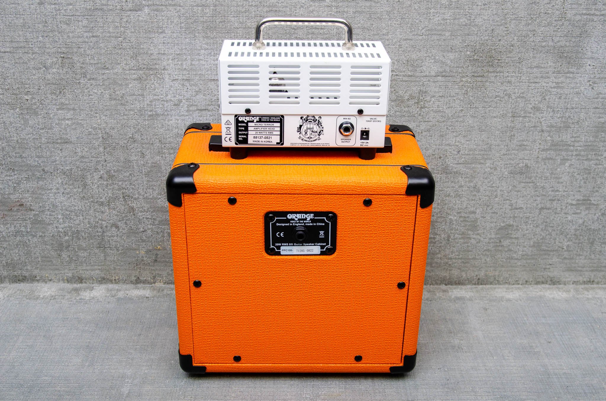 Used Orange Micro Terror Head & PPC108 Cab
