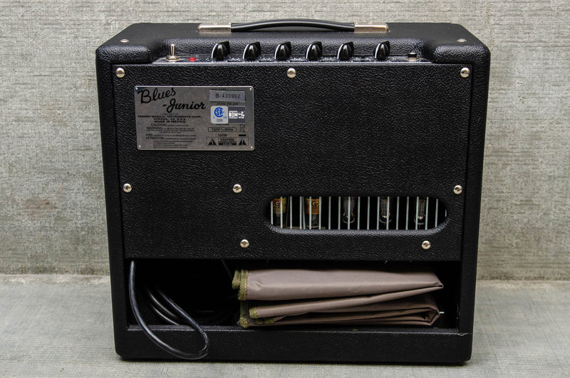 Used Fender Blues Junior 15-Watt Combo - Black