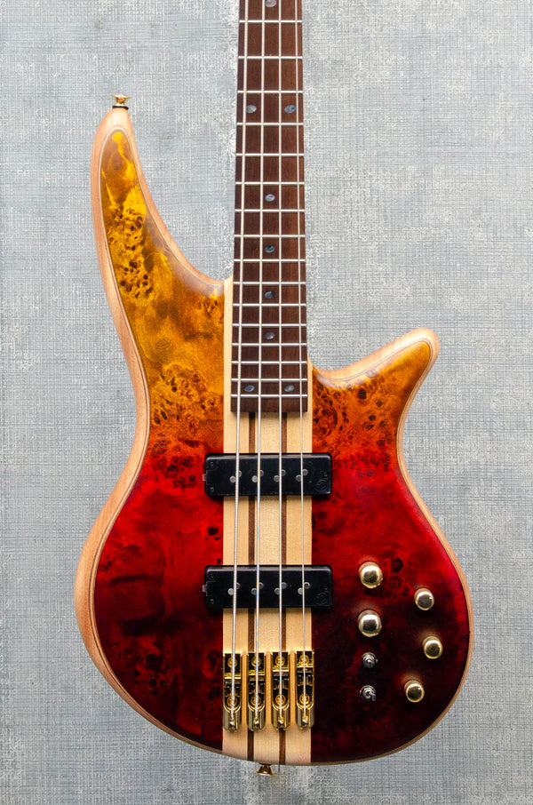 Jackson Pro Series Spectra Bass SBP IV Firestorm Fade