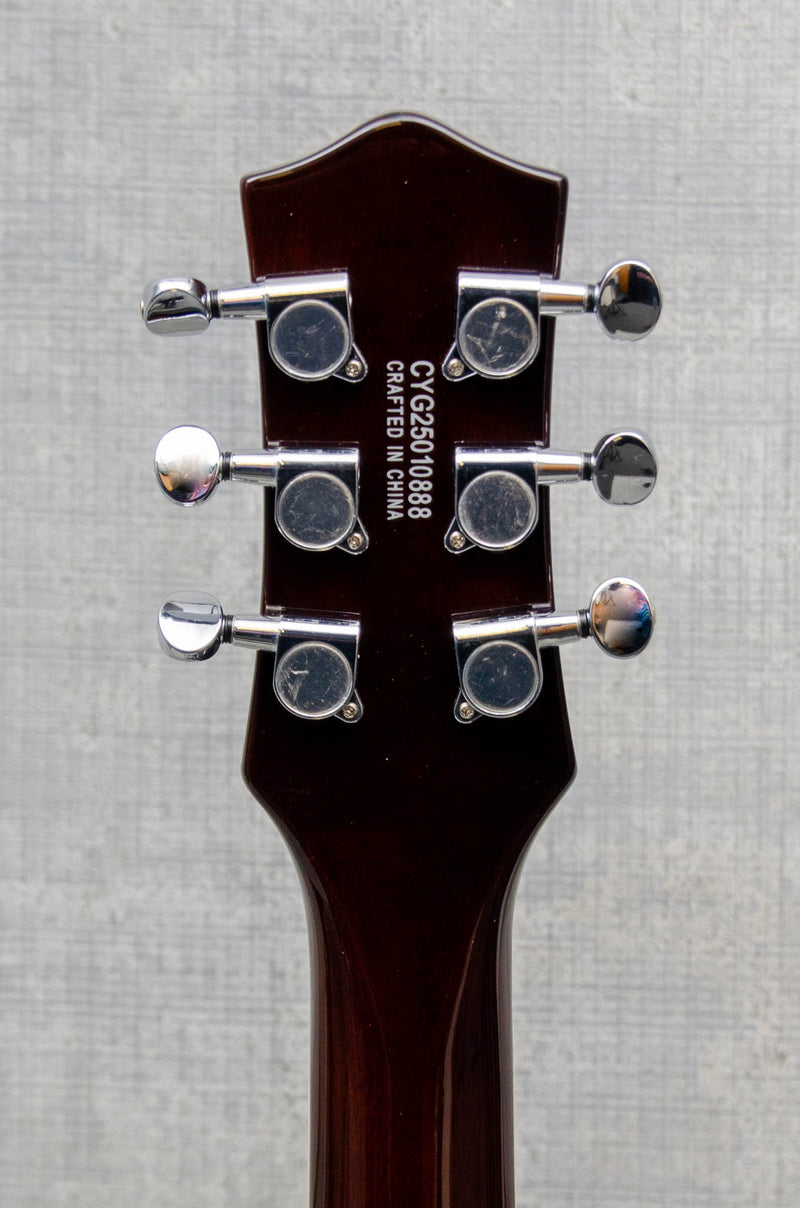Gretsch G5230T Electromatic Sparkle Jet FT Single-Cut with Bigsby Silver Sparkle