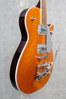 Used Gretsch G5230T Electromatic Sparkle Jet FT Single-Cut with Bigsby Gold Sparkle Demo Model