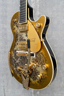 Gretsch G6134TG Limited Edition Paisley Penguin - Gold Paisley