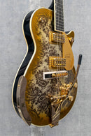 Gretsch G6134TG Limited Edition Paisley Penguin - Gold Paisley