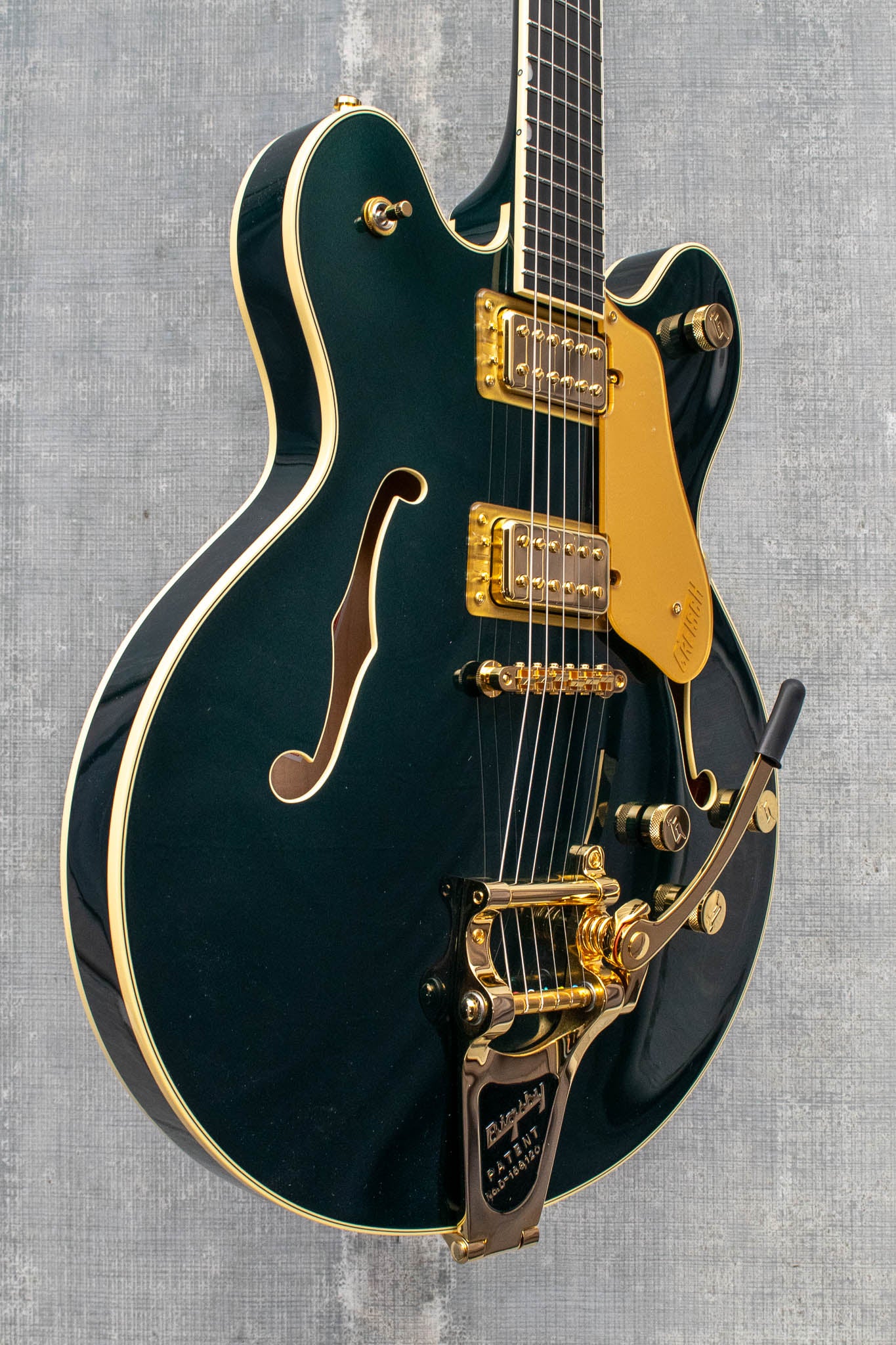 Gretsch Broadkaster® LX Center Block with String-Thru Bigsby and Gold Hardware Cadillac Green