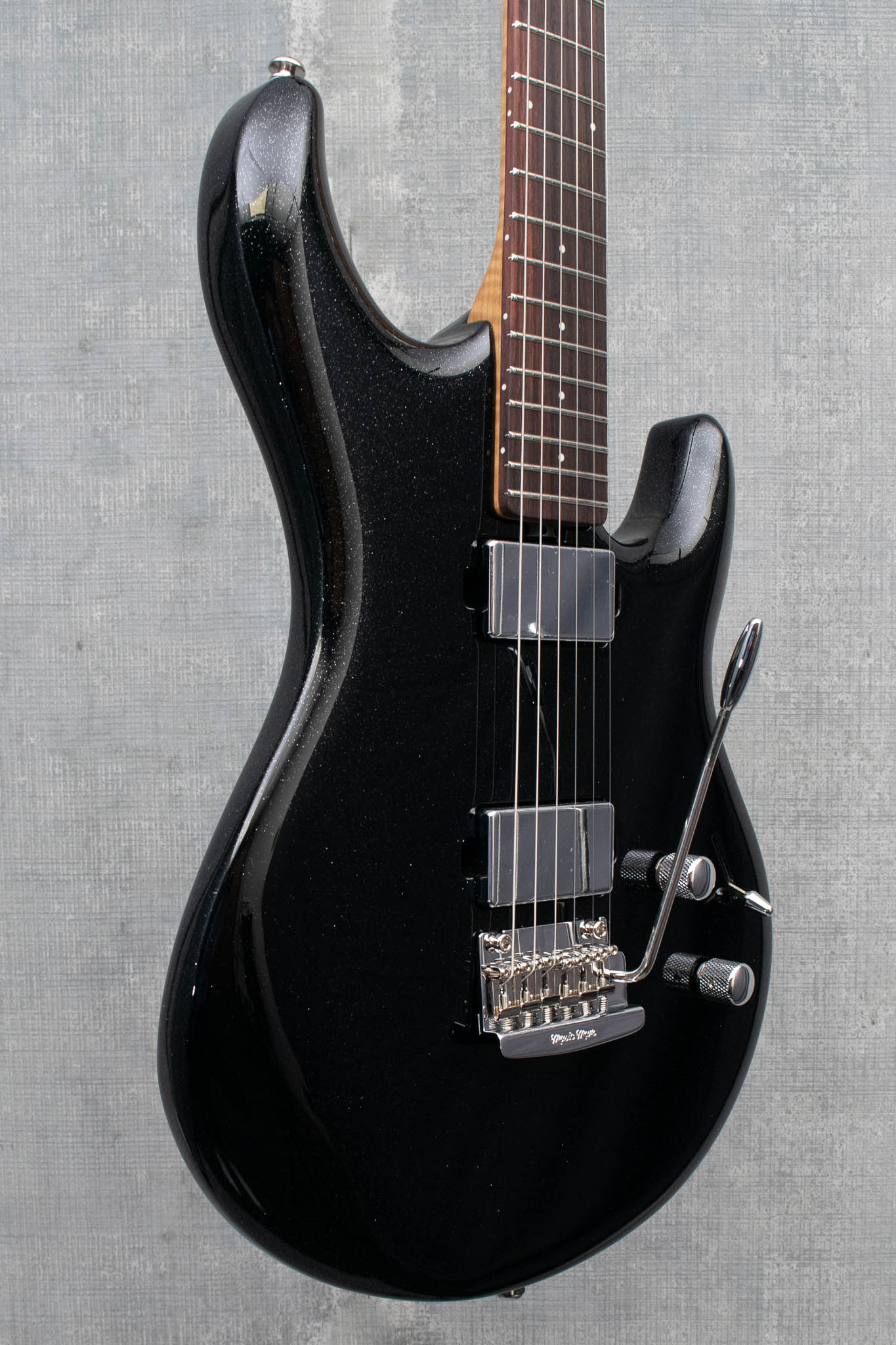 Ernie Ball Music Man Luke 4 HH - Black Sparkle