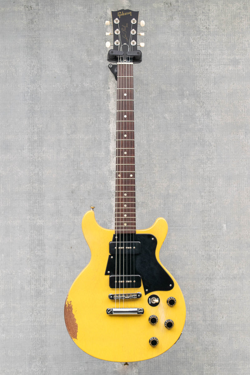 Used Gibson Les Paul Faded Double Cutaway - Worn Yellow (2005)