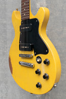 Used Gibson Les Paul Faded Double Cutaway - Worn Yellow (2005)