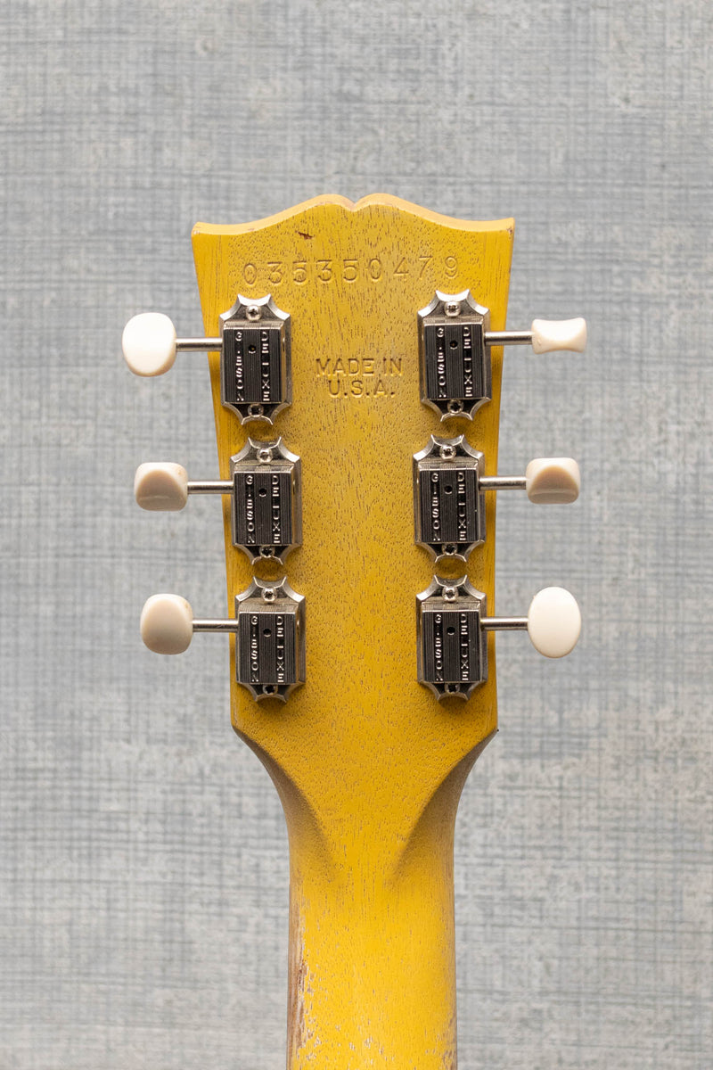 Used Gibson Les Paul Faded Double Cutaway - Worn Yellow (2005)