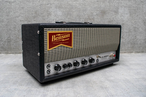 Benson Amps Tall Bird Plus - Spring Reverb & Tremolo - Black Tolex/Silver Grill