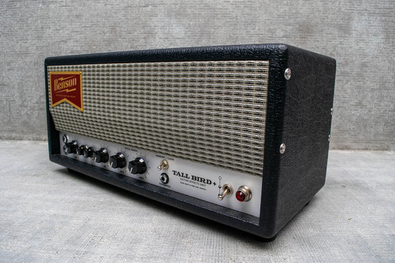 Benson Amps Tall Bird Plus - Spring Reverb & Tremolo - Black Tolex/Silver Grill