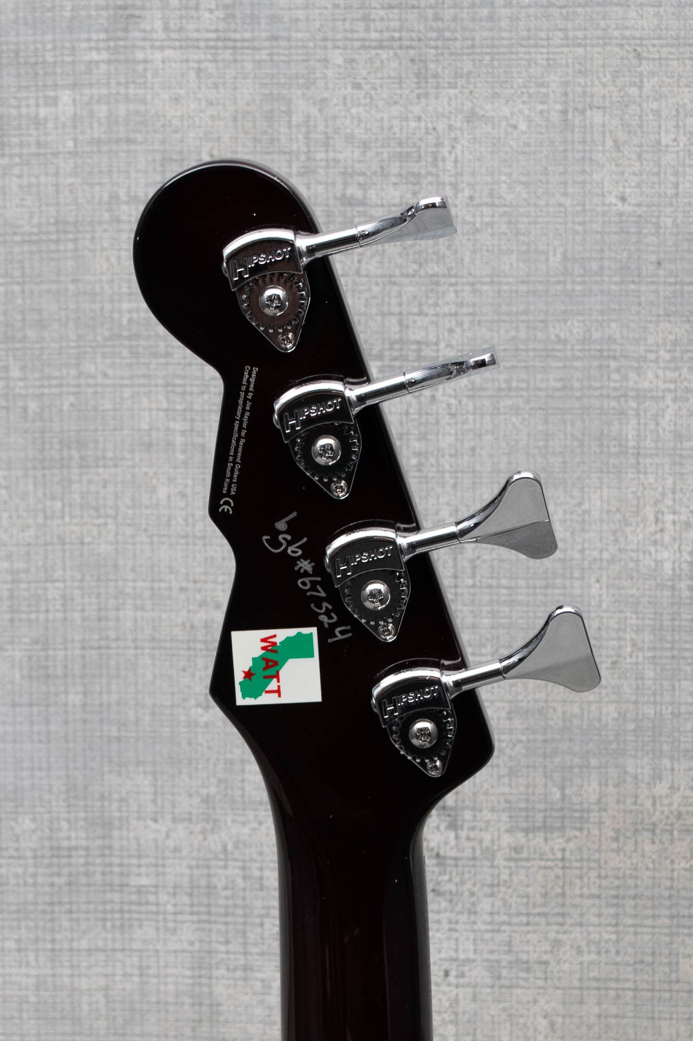 Reverend Mike Watt Signature Wattplower Mark 2 Root Beer Sparkle