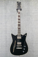 Frank Brothers Arcade Thinline (w/ Bound Lightning F-Hole) - Piano Black