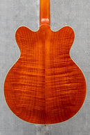 Gretsch Electromatic LTD Flame Okoume Broadkaster Double-Cut with Bigsby Roundup Orange