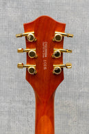 Gretsch Electromatic LTD Flame Okoume Broadkaster Double-Cut with Bigsby Roundup Orange