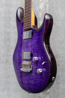 Ernie Ball Music Man Luke 4 HH Maple Top Grape Slushie