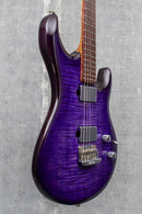 Ernie Ball Music Man Luke 4 HH Maple Top Grape Slushie