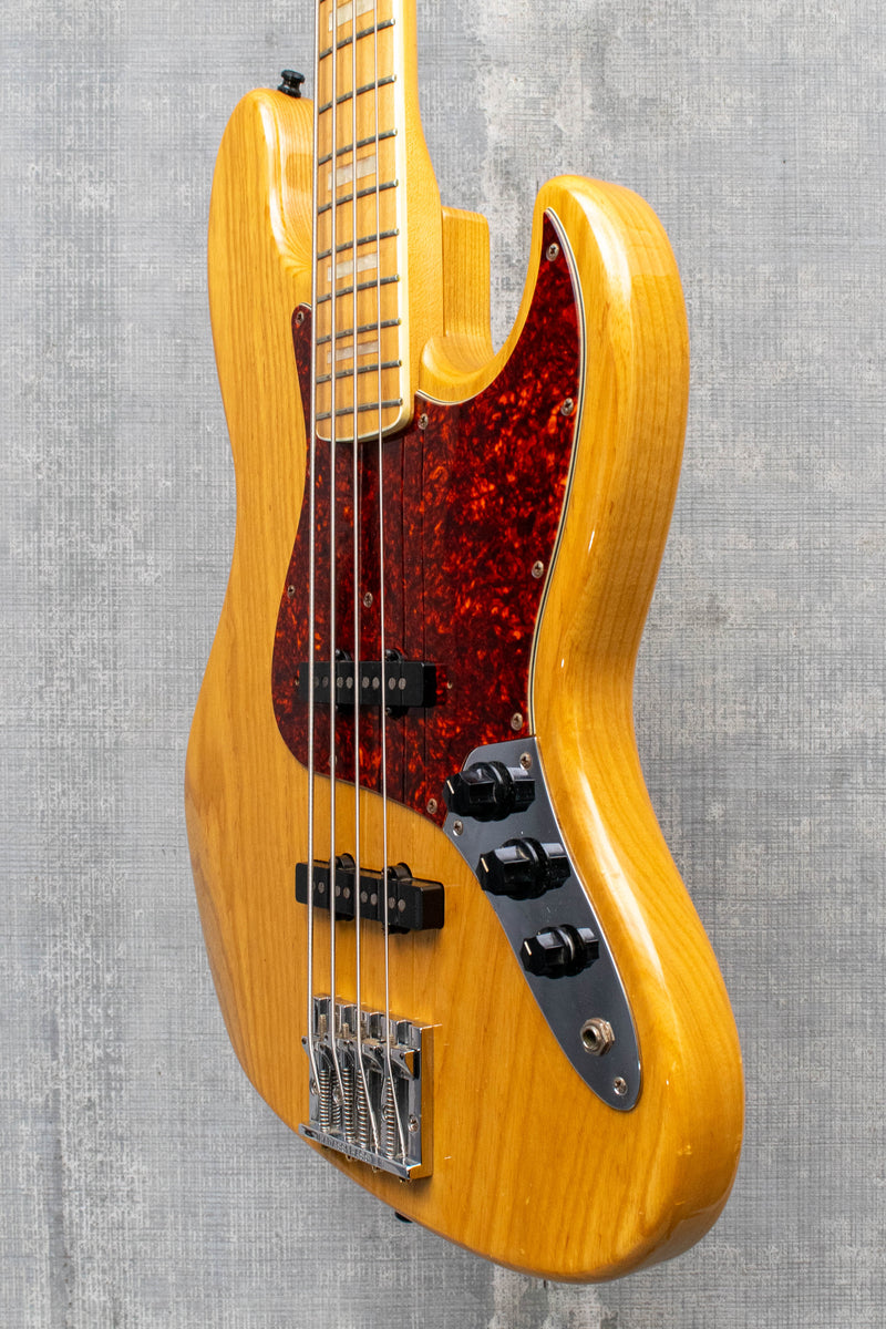 Used Fender JB-72 Jazz Bass -  Natural (1985-86) (Japan)