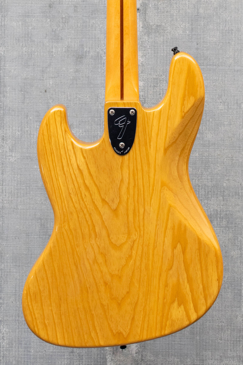 Used Fender JB-72 Jazz Bass -  Natural (1985-86) (Japan)