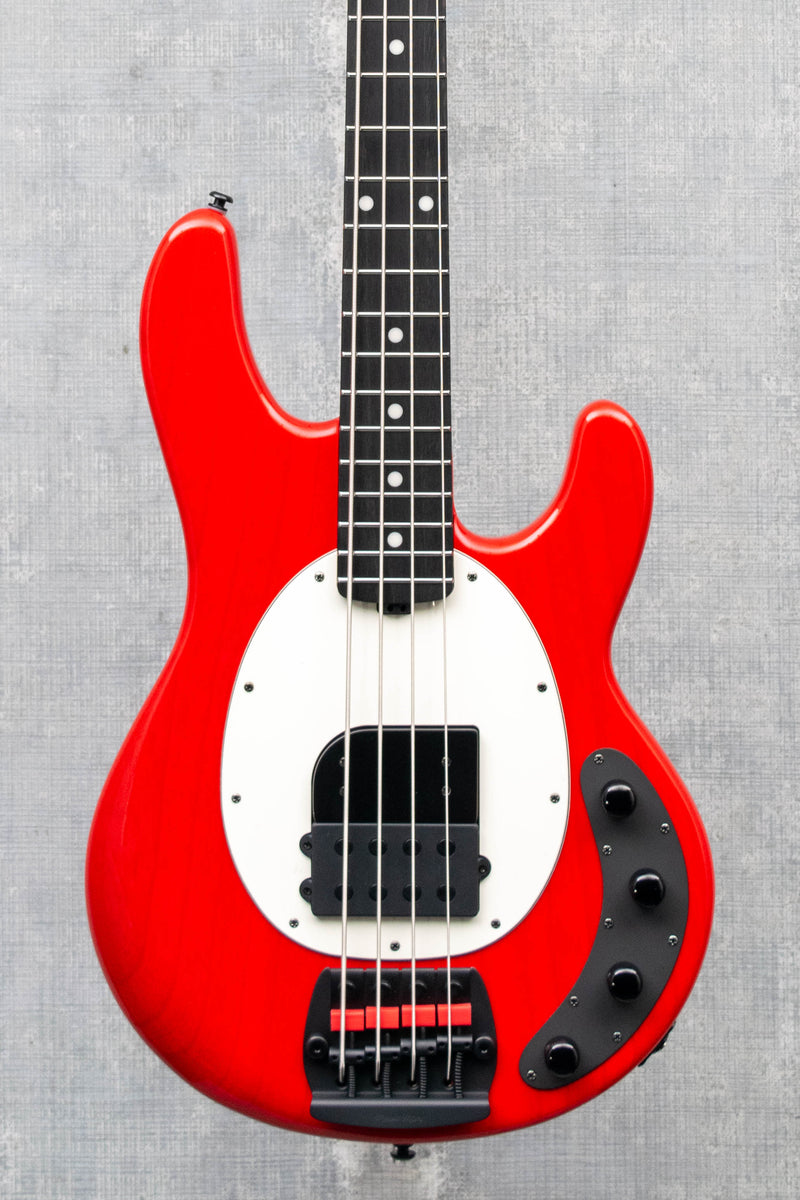 Music Man Tim Commerford StingRay Bass Active Caliper Red