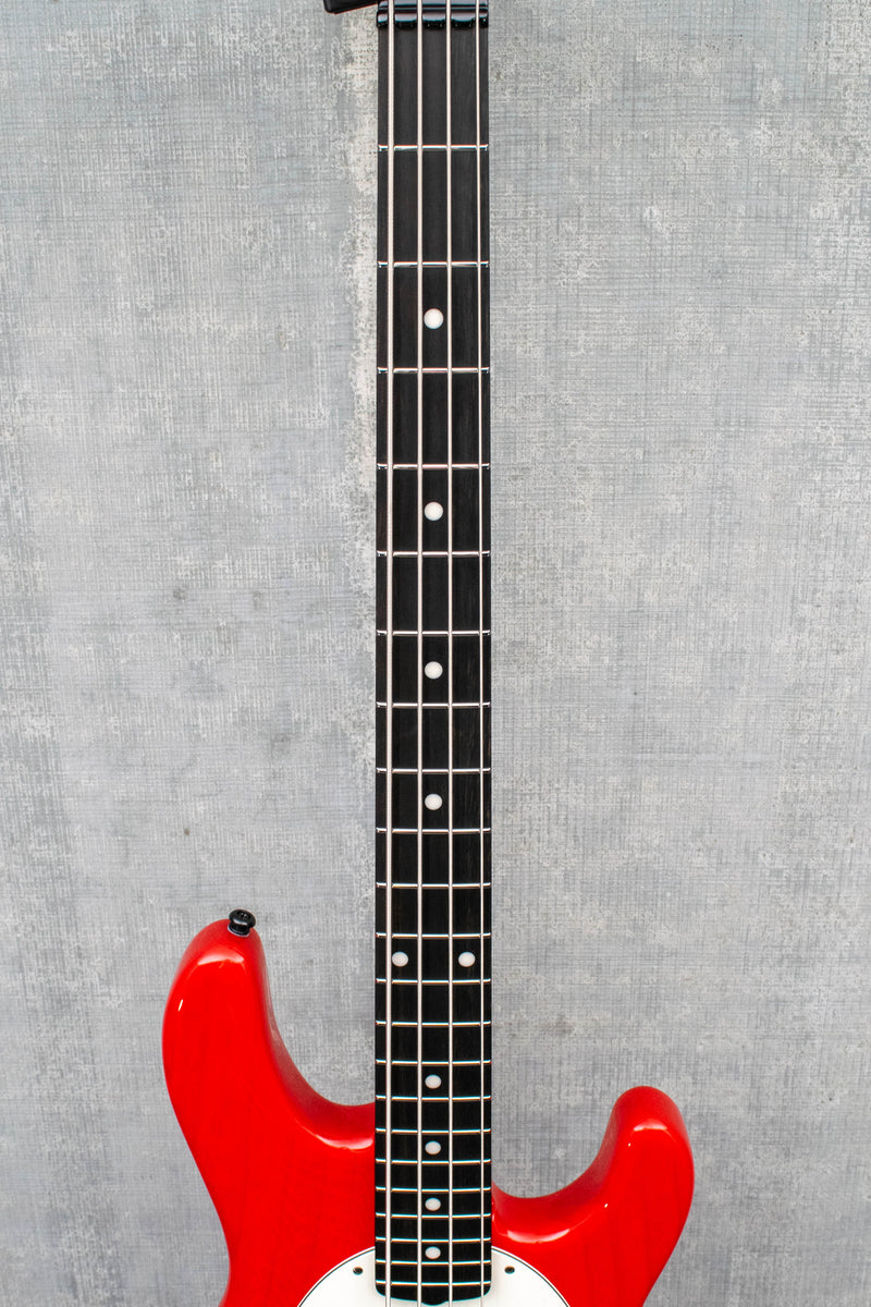 Music Man Tim Commerford StingRay Bass Active Caliper Red