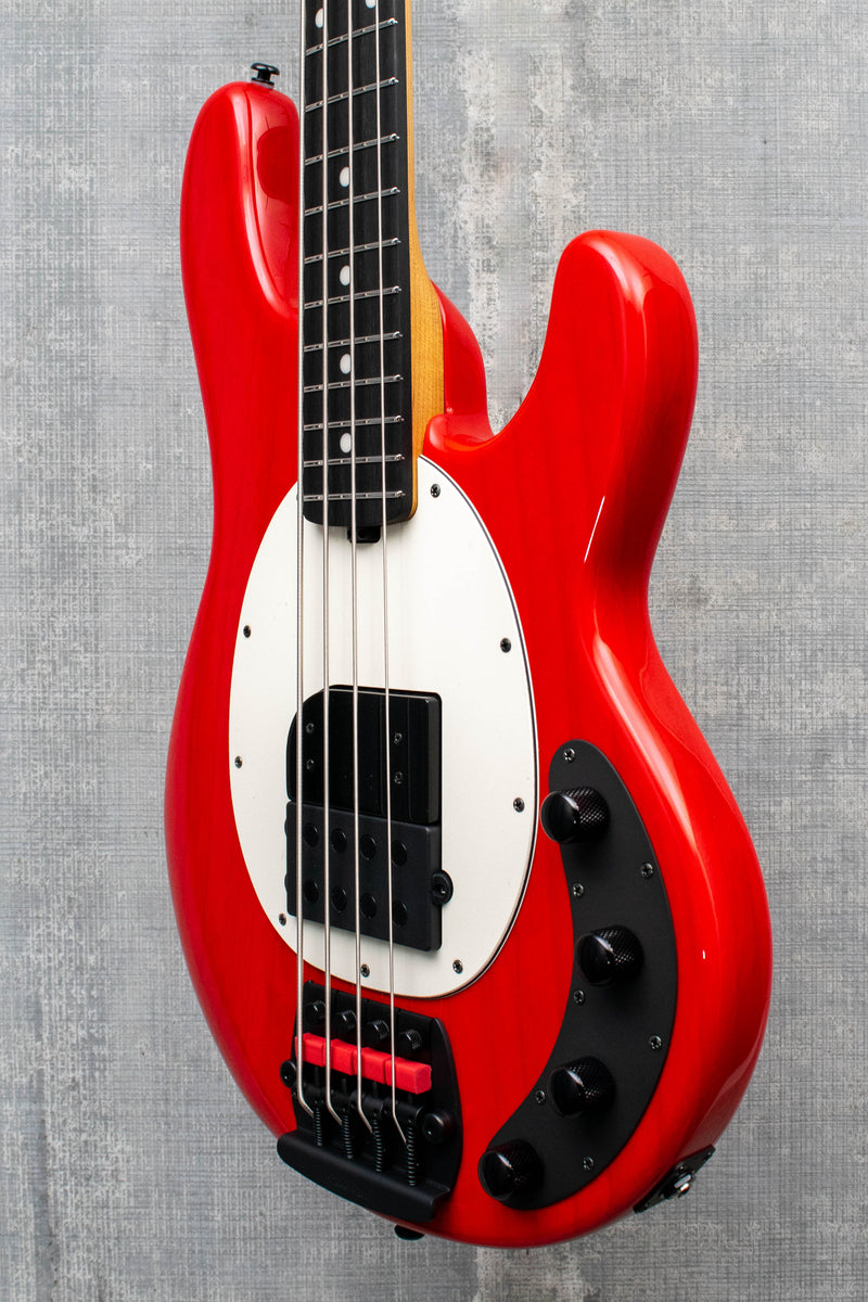 Music Man Tim Commerford StingRay Bass Active Caliper Red