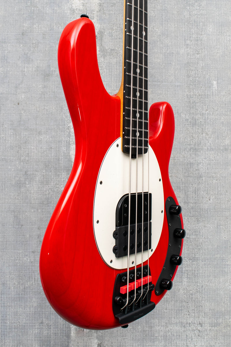 Music Man Tim Commerford StingRay Bass Active Caliper Red