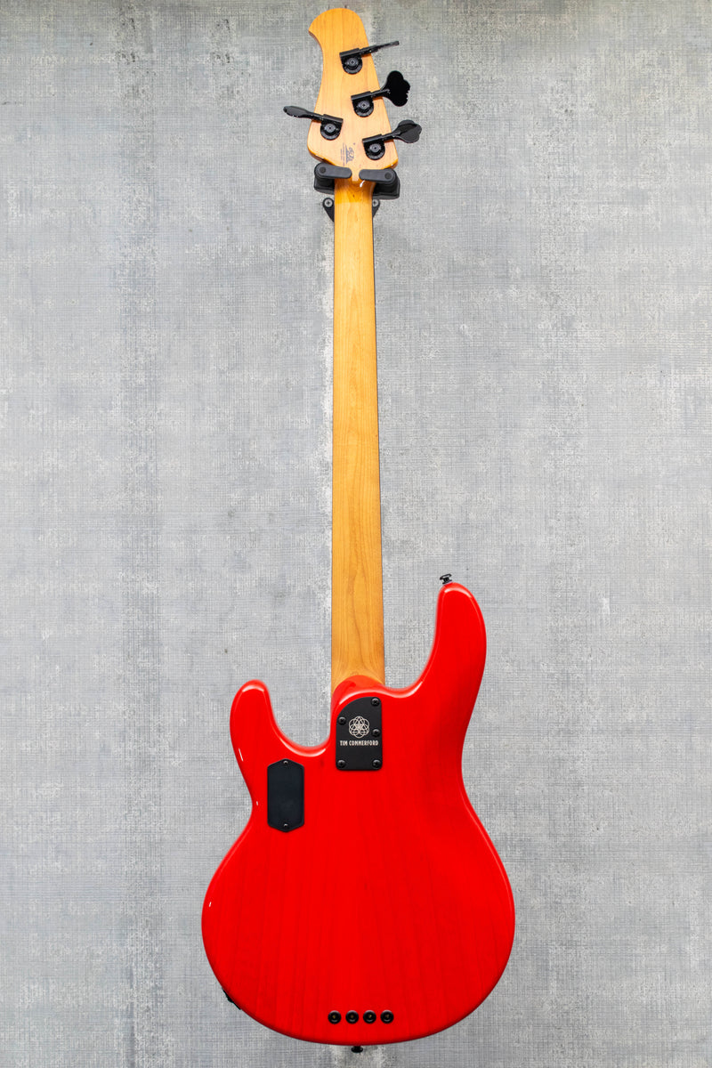 Music Man Tim Commerford StingRay Bass Active Caliper Red