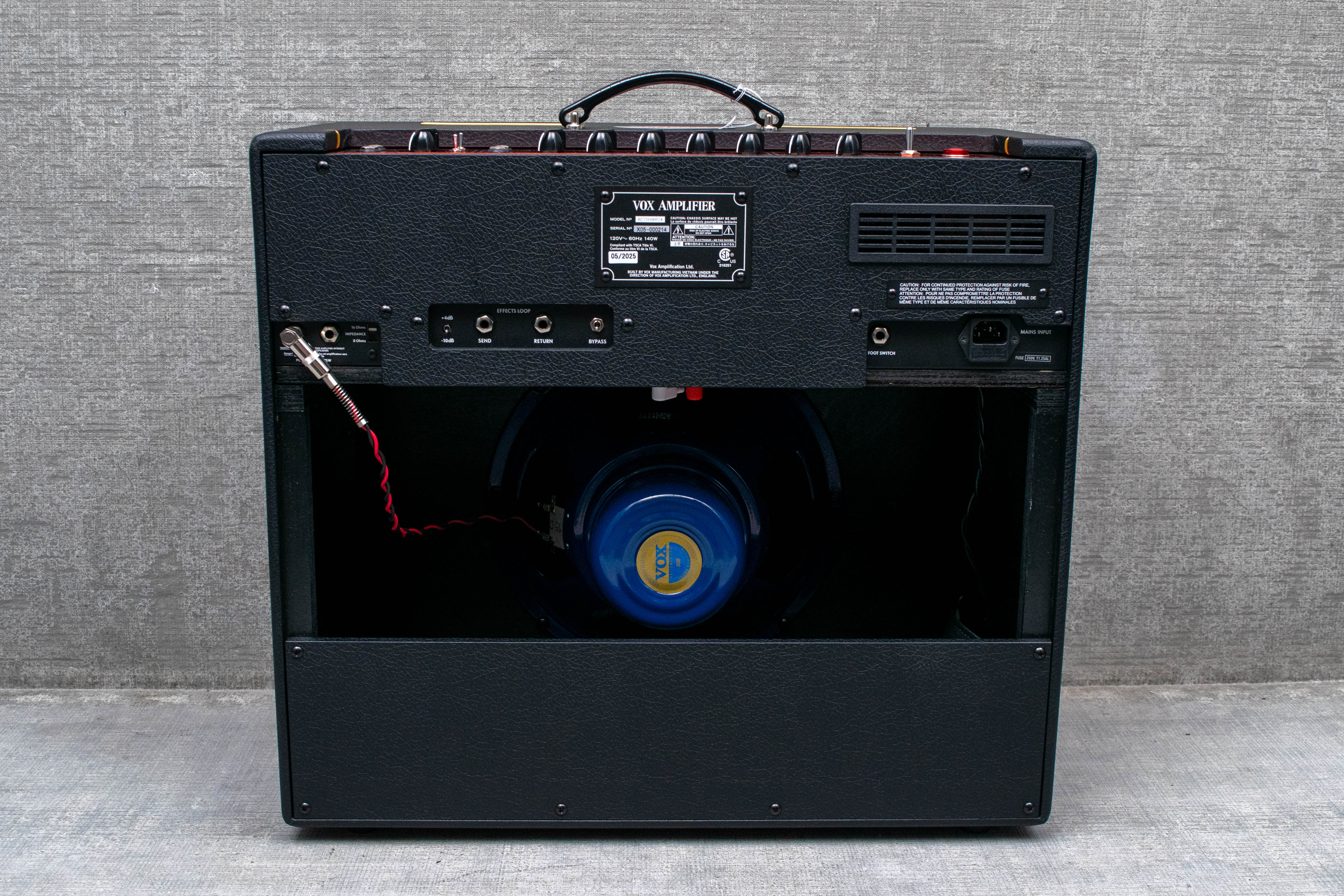 Vox AC15 Hand-Wired Combo AC15HWR1X