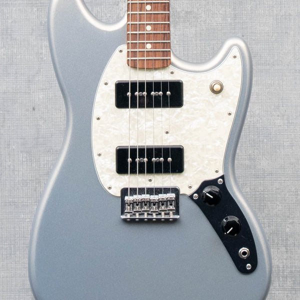 Used Fender Player Mustang P-90 Silver
