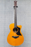 Yamaha AC5R VR Small Body Cutaway Acoustic Vintage Natural