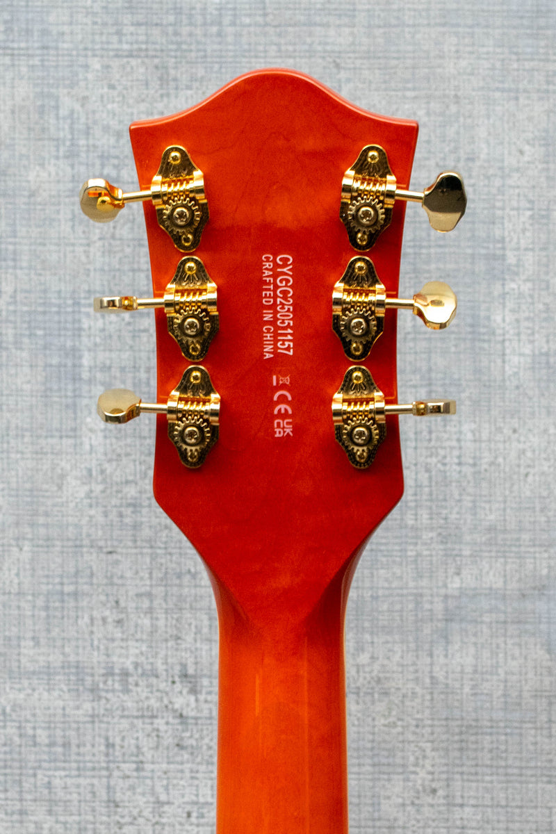 Gretsch Synchromatic Nashville Hollow Body Single-Cut with Bigsby 50's Orange Stain