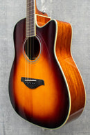 Yamaha FGC-TA TransAcoustic Brown Sunburst