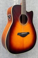 Yamaha FGC-TA TransAcoustic Brown Sunburst