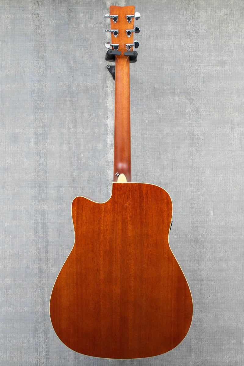 Yamaha FGC-TA TransAcoustic Brown Sunburst