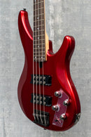 Yamaha TRBX304 CAR Bass Candy Apple Red
