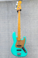 Used Squier 40th Anniversary Jazz Bass Satin Sea Foam Green