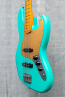 Used Squier 40th Anniversary Jazz Bass Satin Sea Foam Green