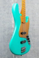 Used Squier 40th Anniversary Jazz Bass Satin Sea Foam Green